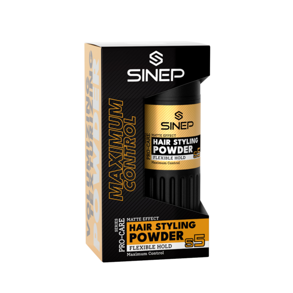 Hair Styling Powder Matte Effect Flexible Gold