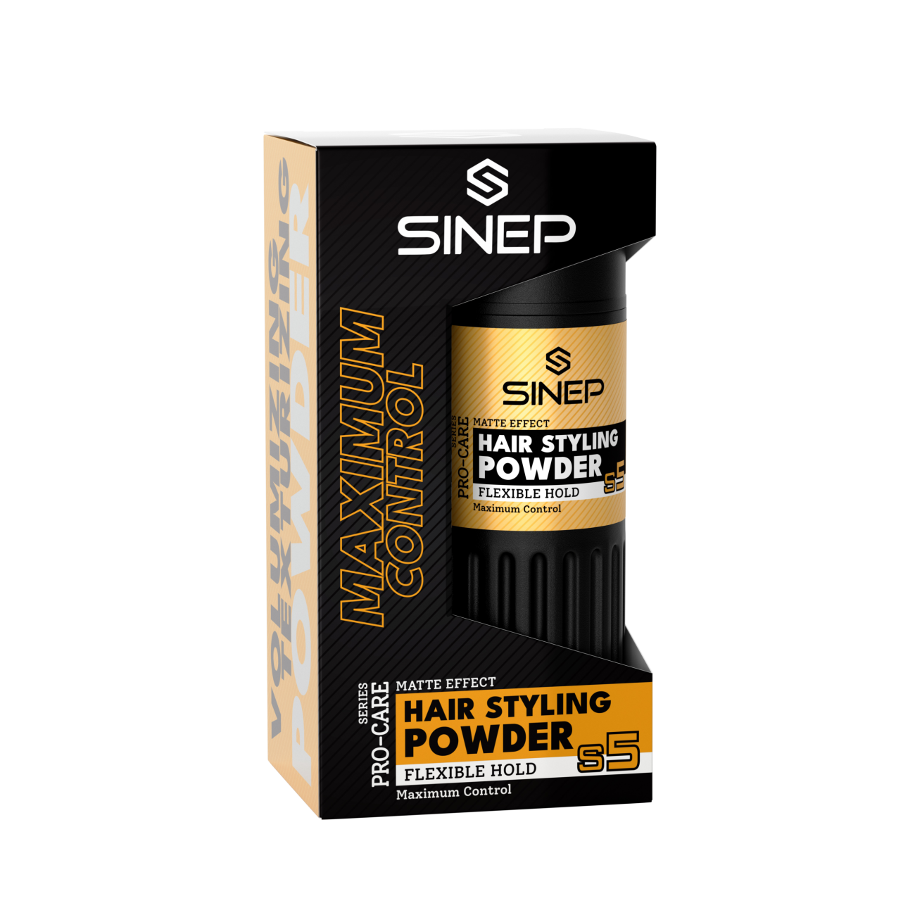 Hair Styling Powder Matte Effect Flexible Gold