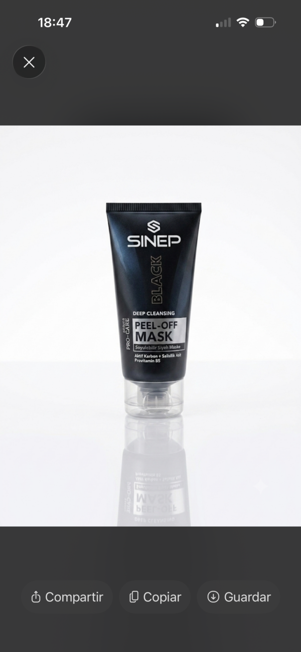 Mascarilla Peel-Off Negra